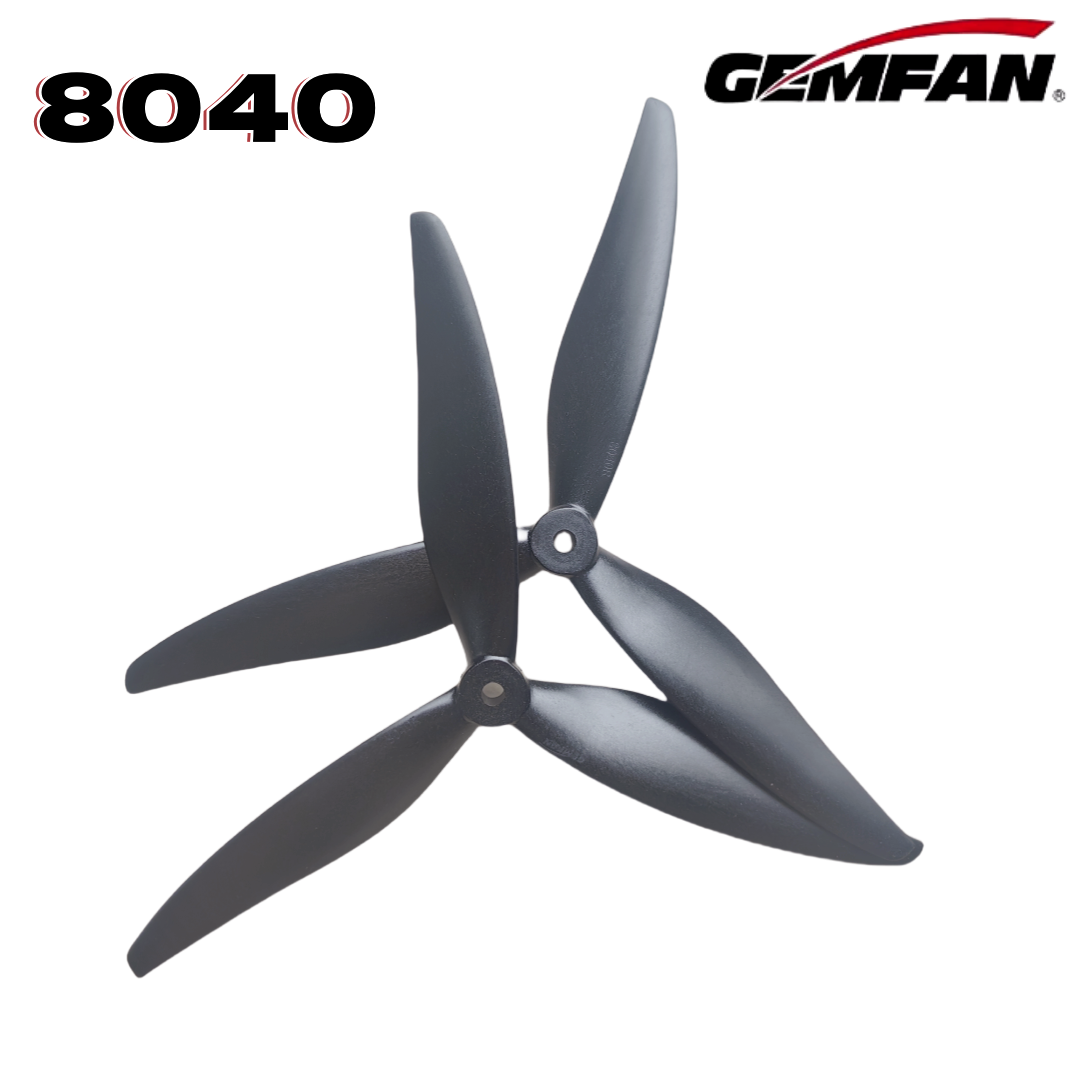 Fpv Drone Motor - Gemfan 8040 8X4X3 3날개 8인치 프로펠러