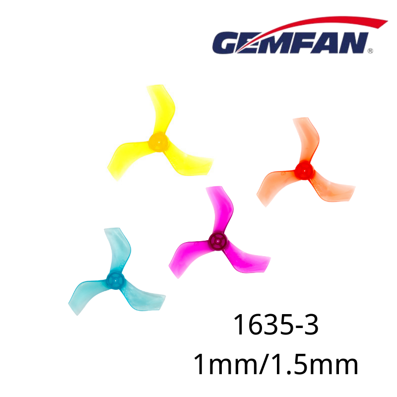 Fpv Drone Motor - Gemfan 1635 40mm 3-블레이드 프로펠러 8쌍