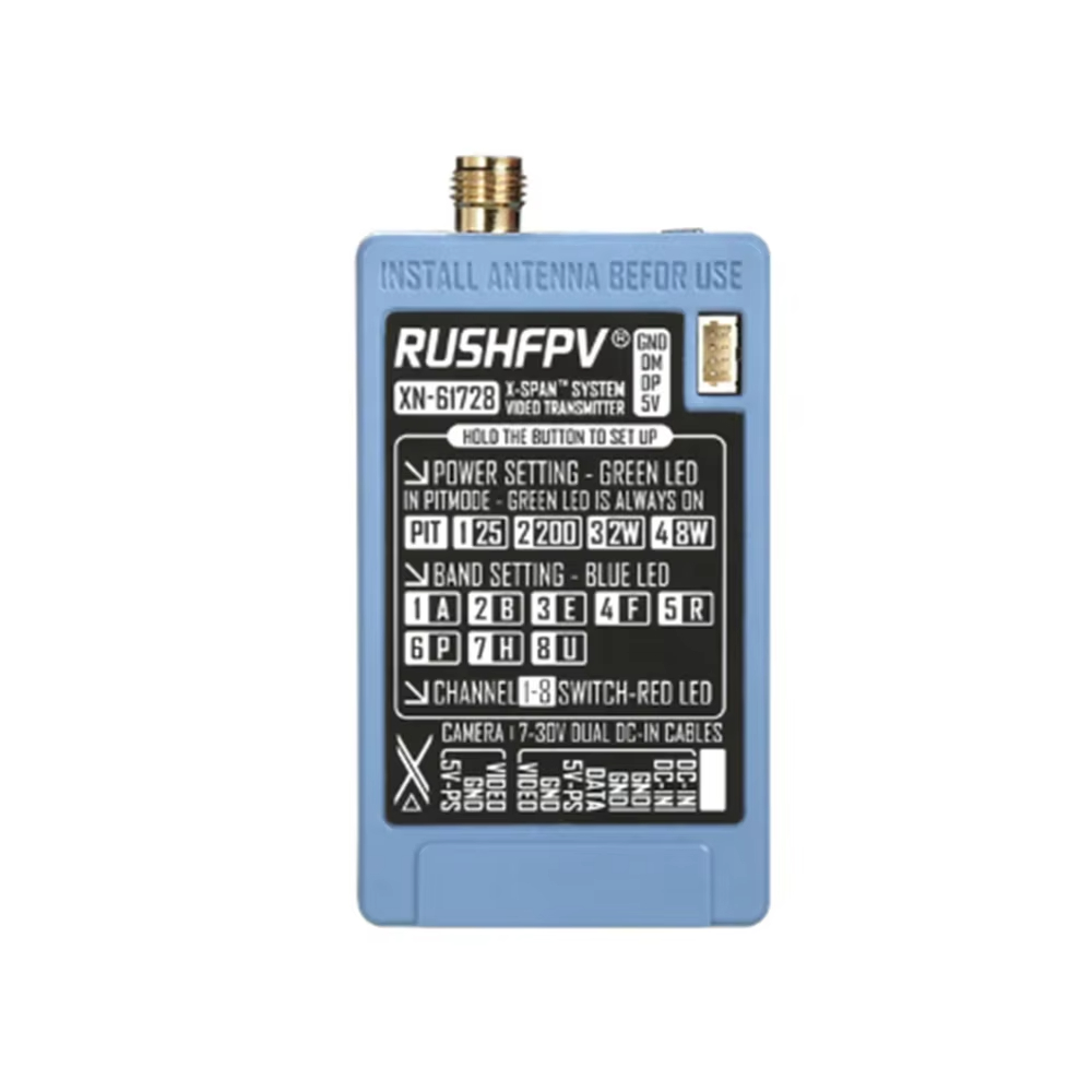 RUSHFPV 6.1‑7.2G 8W X61728 VTX - Fpv Drone Antenna 리뷰 및 가격