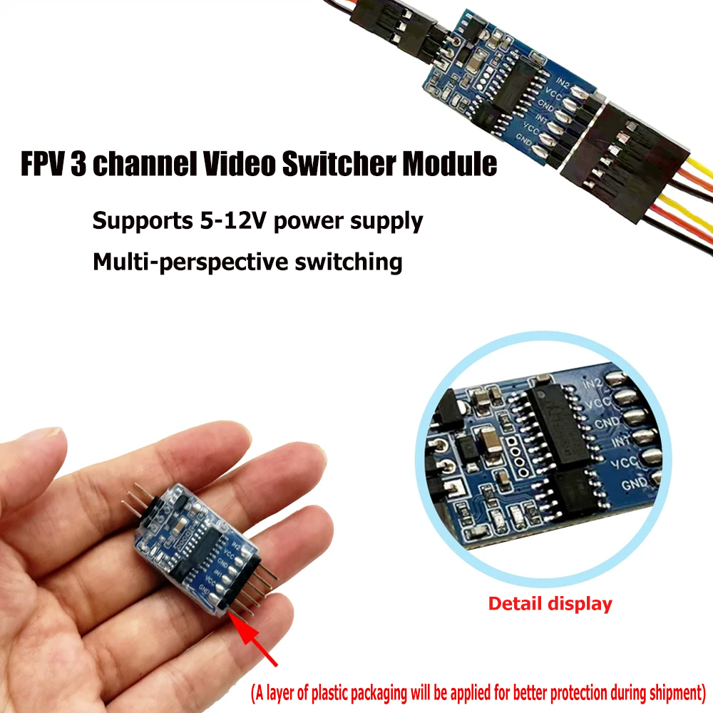 5.8G 3 채널 비디오 스위처 모듈 FPV 드론 UA - Fpv Drone Battery 리뷰 및 가격