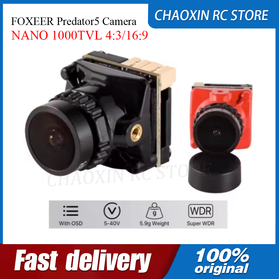 FOXEER Predator5 카메라 NANO 1000 - Fpv Drone Battery 리뷰 및 가격