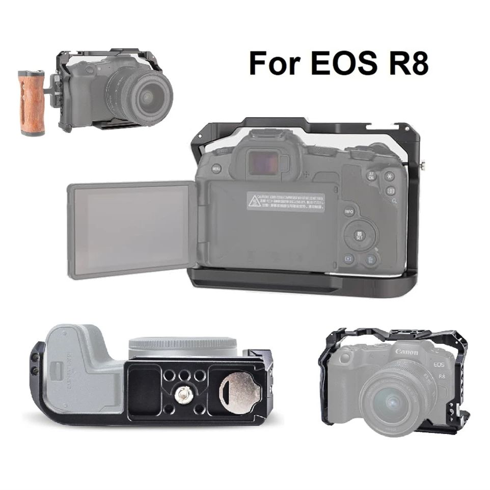 아카 베이스, 콜드 슈, 스트랩 슬롯, 1/4 3/8인 - Canon Camera Eos R8 리뷰 및 가격