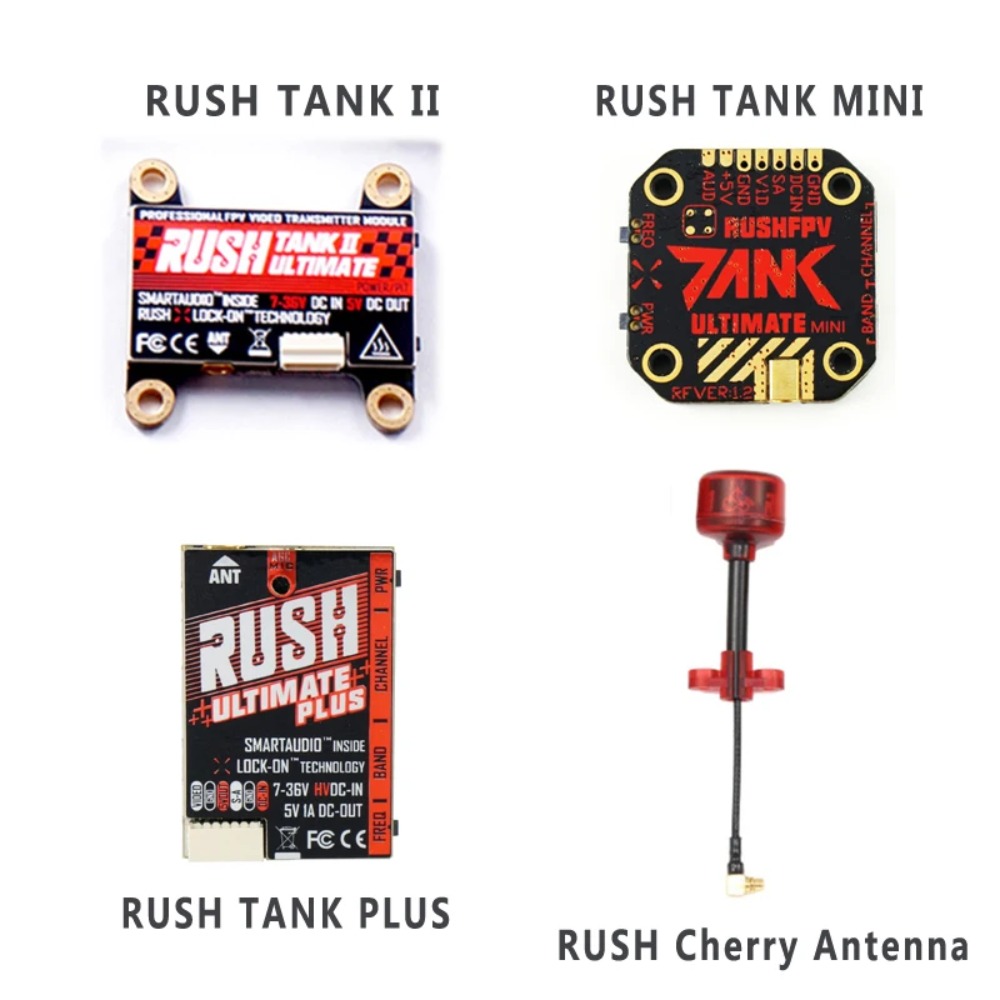 RUSH TANK Ultimate II/Mini/PLU - Fpv Drone Frame 리뷰 및 가격
