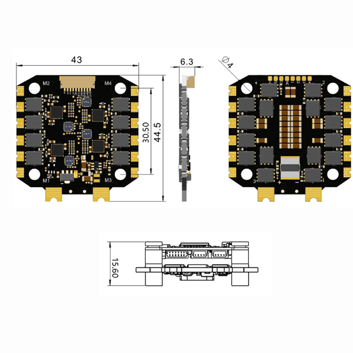 F4 F405 F7 F722 비행 컨트롤러 FC 60A - Betaflight Fc F7 리뷰 및 가격